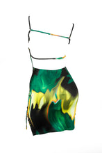 Load image into Gallery viewer, SADDIE OPEN BACK PRINT DRESS
